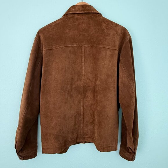 VINTAGE GAP Suede Jacket Size Small Medium - Picture 4 of 12